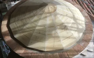 Voligeage de la tour