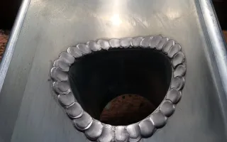 Soudure d'une naissance